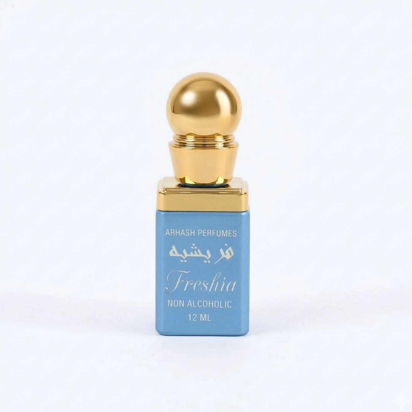 alt="Freshia 12ml Non-Alcoholic Cooling Attar - Refreshing summer floral fragrance by Arhash"
