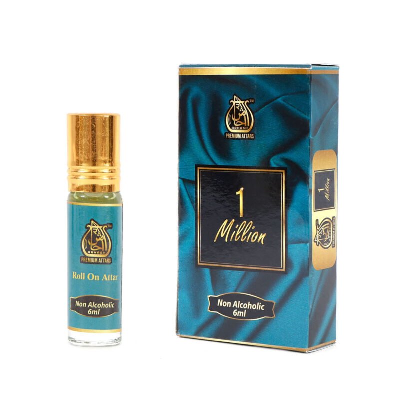 alt="1 Million 6ml Non-Alcoholic Perfume - Bold fresh fragrance by Arhash"