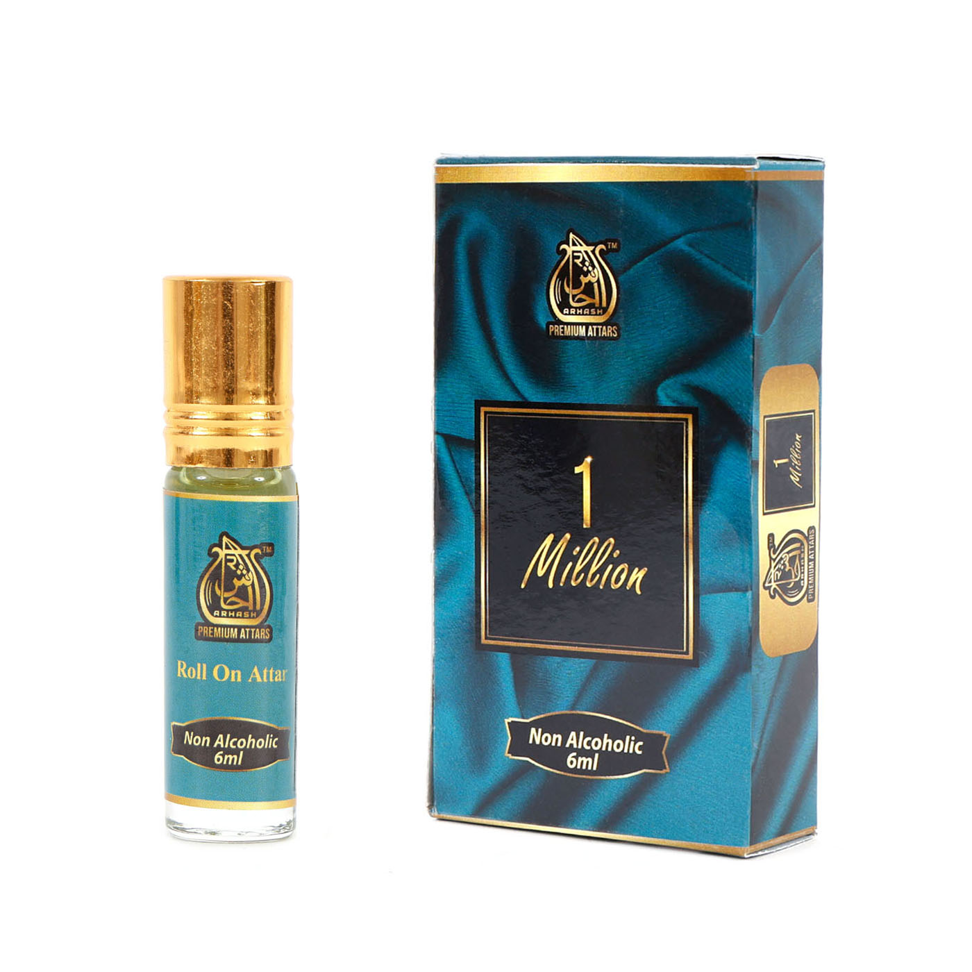 alt="1 Million 6ml Non-Alcoholic Perfume - Bold fresh fragrance by Arhash"